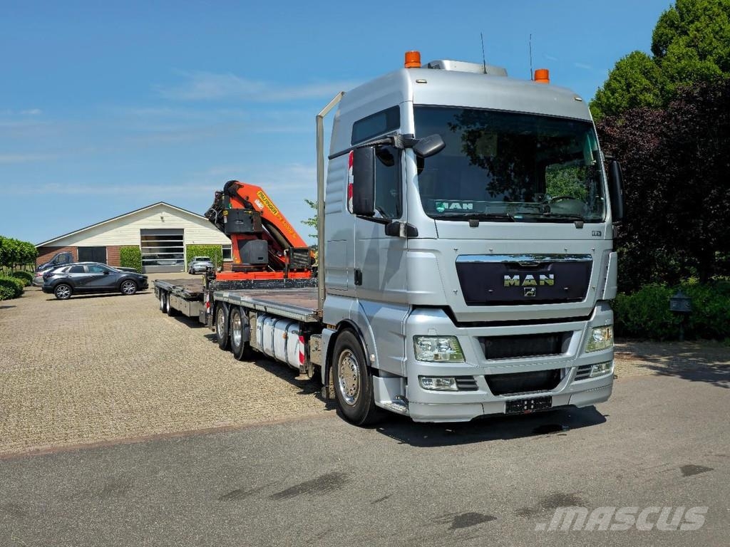 MAN TGX 26.400 PALFINGER 34TM!! TOP! GERMAN CAR! Visureigiai kranai