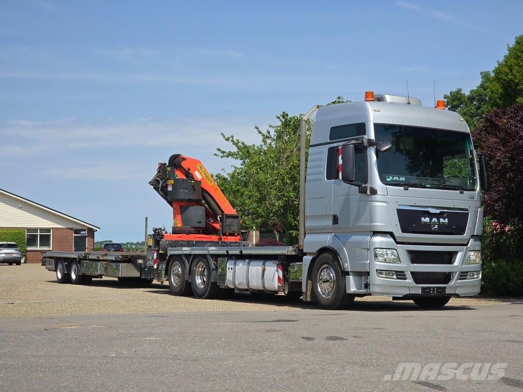MAN TGX 26.400 PALFINGER 34TM!! TOP! GERMAN CAR! Visureigiai kranai