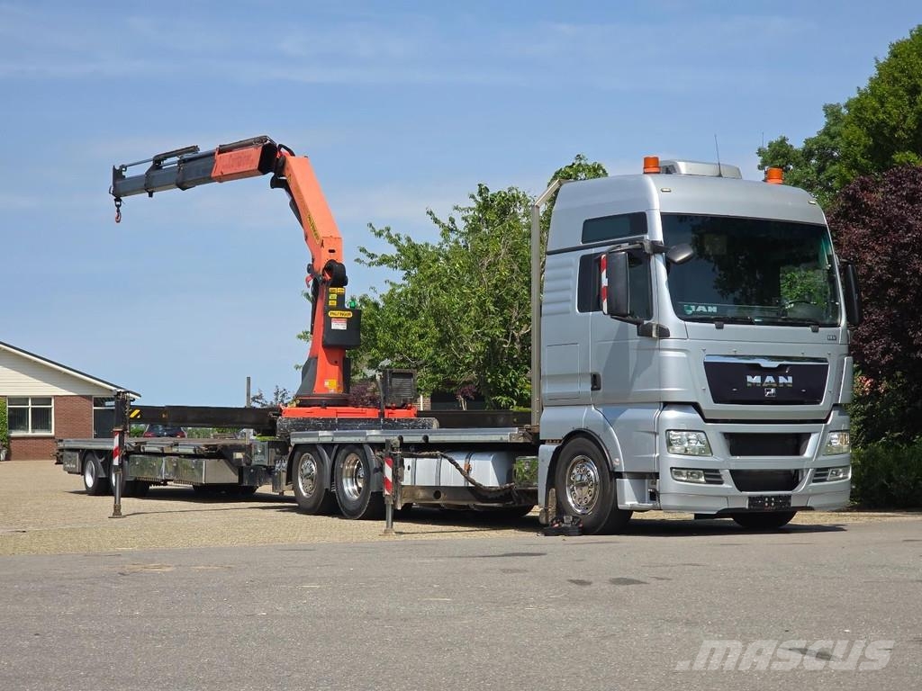 MAN TGX 26.400 PALFINGER 34TM!! TOP! GERMAN CAR! Visureigiai kranai
