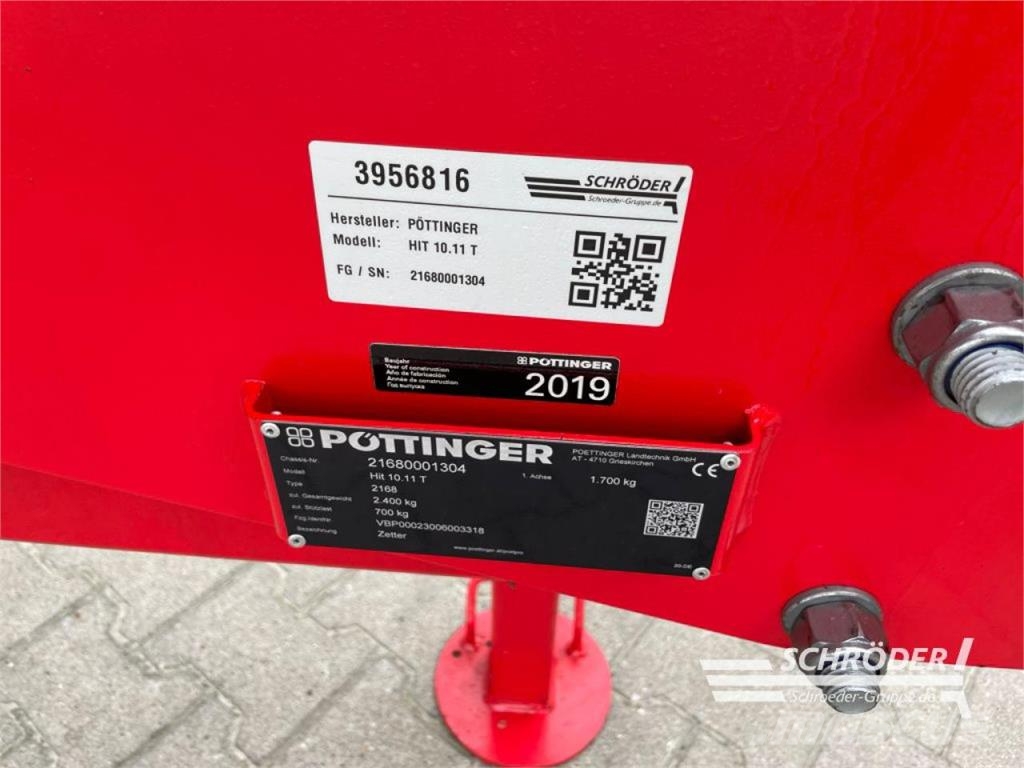 Pöttinger HIT 10.11 T Schudders