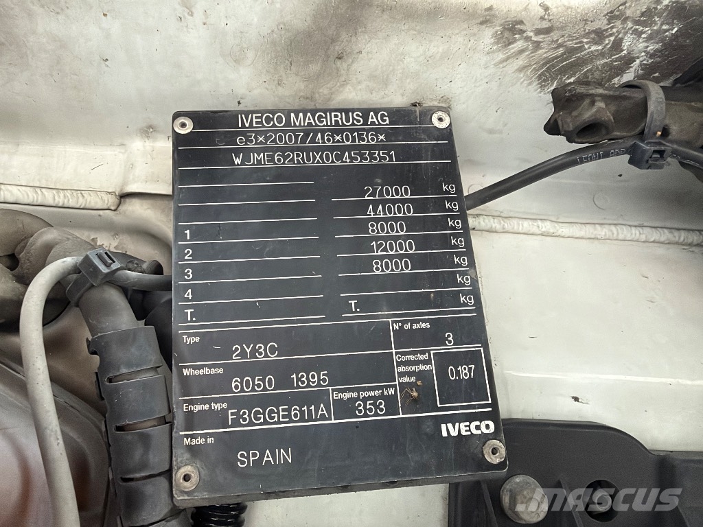 Iveco S-Way AS260S48 6x2*4 Kamioni-šasije