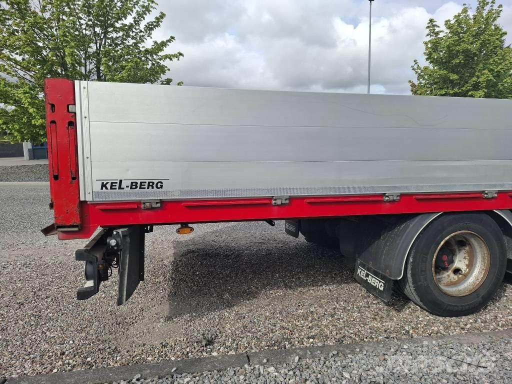 Kel-Berg D651 Nedbygget åben trailer Επίπεδες/πλευρικώς ανοιγόμενες ημιρυμούλκες