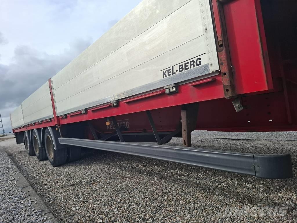 Kel-Berg D651 Nedbygget åben trailer Poluprikolice sa otvorenim sandukom