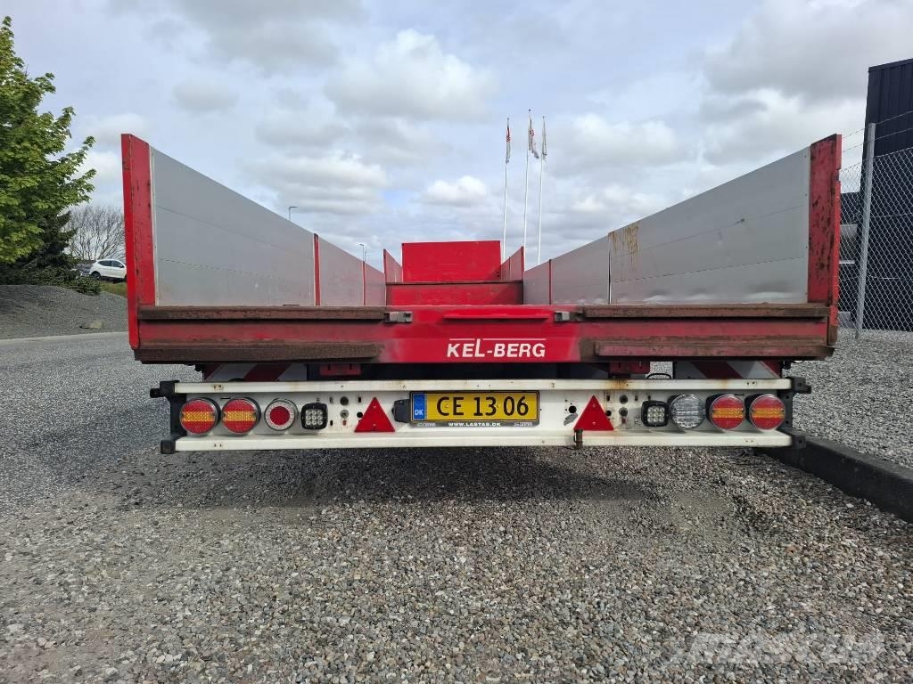 Kel-Berg D651 Nedbygget åben trailer Επίπεδες/πλευρικώς ανοιγόμενες ημιρυμούλκες