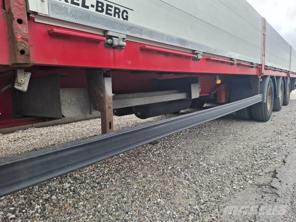 Kel-Berg D651 Nedbygget åben trailer Επίπεδες/πλευρικώς ανοιγόμενες ημιρυμούλκες