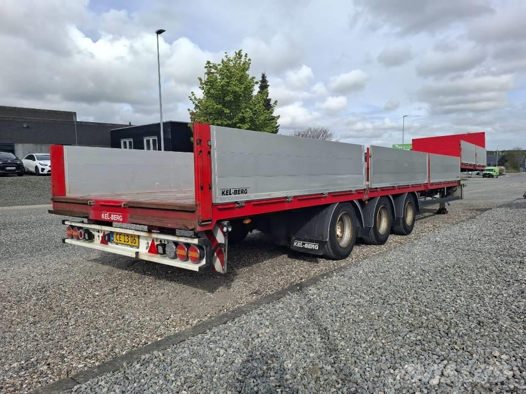 Kel-Berg D651 Nedbygget åben trailer Επίπεδες/πλευρικώς ανοιγόμενες ημιρυμούλκες