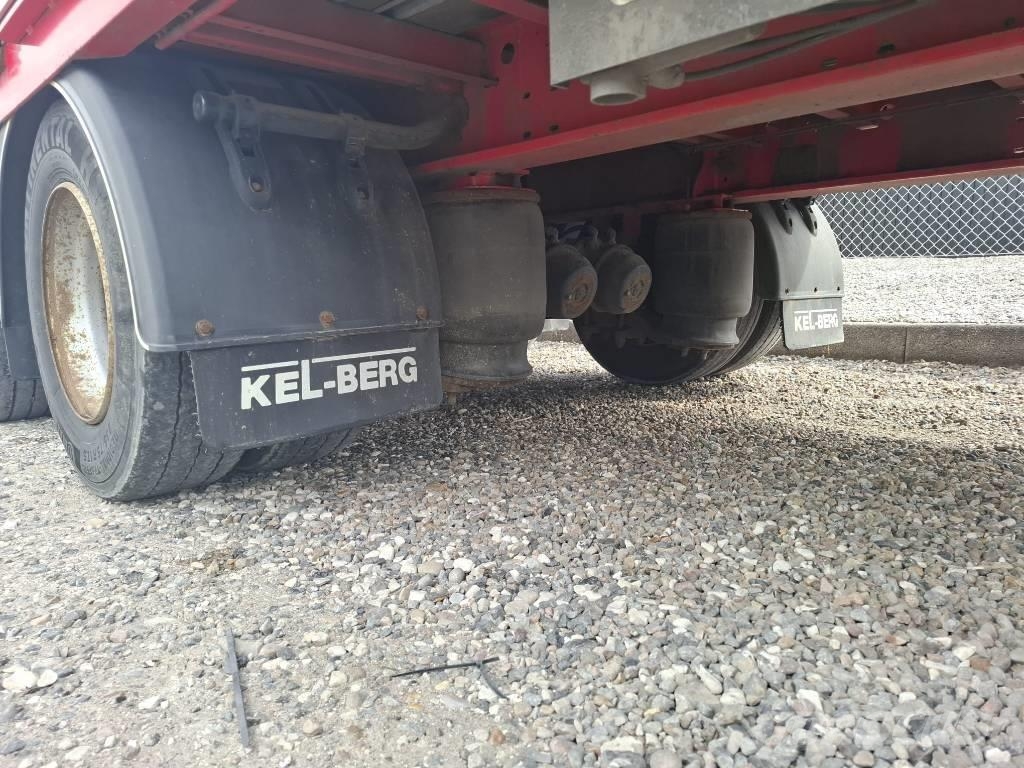 Kel-Berg D651 Nedbygget åben trailer Επίπεδες/πλευρικώς ανοιγόμενες ημιρυμούλκες