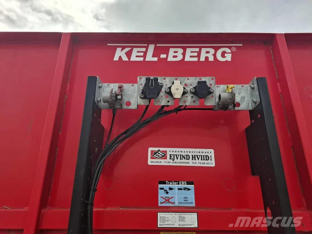 Kel-Berg D651 Nedbygget åben trailer Poluprikolice sa otvorenim sandukom