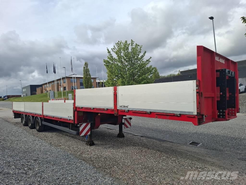 Kel-Berg D651 Nedbygget åben trailer Poluprikolice sa otvorenim sandukom