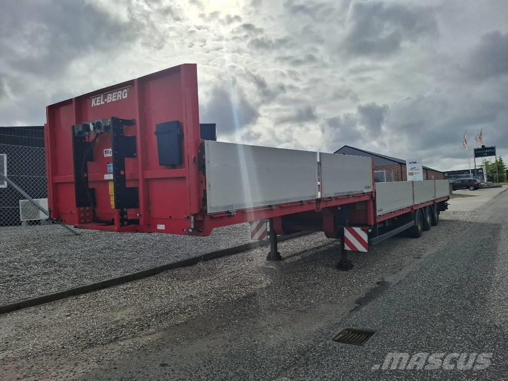 Kel-Berg D651 Nedbygget åben trailer Poluprikolice sa otvorenim sandukom