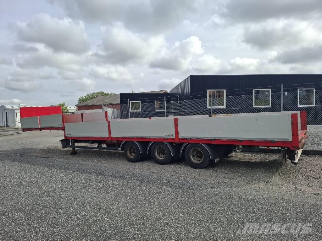 Kel-Berg D651 Nedbygget åben trailer Επίπεδες/πλευρικώς ανοιγόμενες ημιρυμούλκες