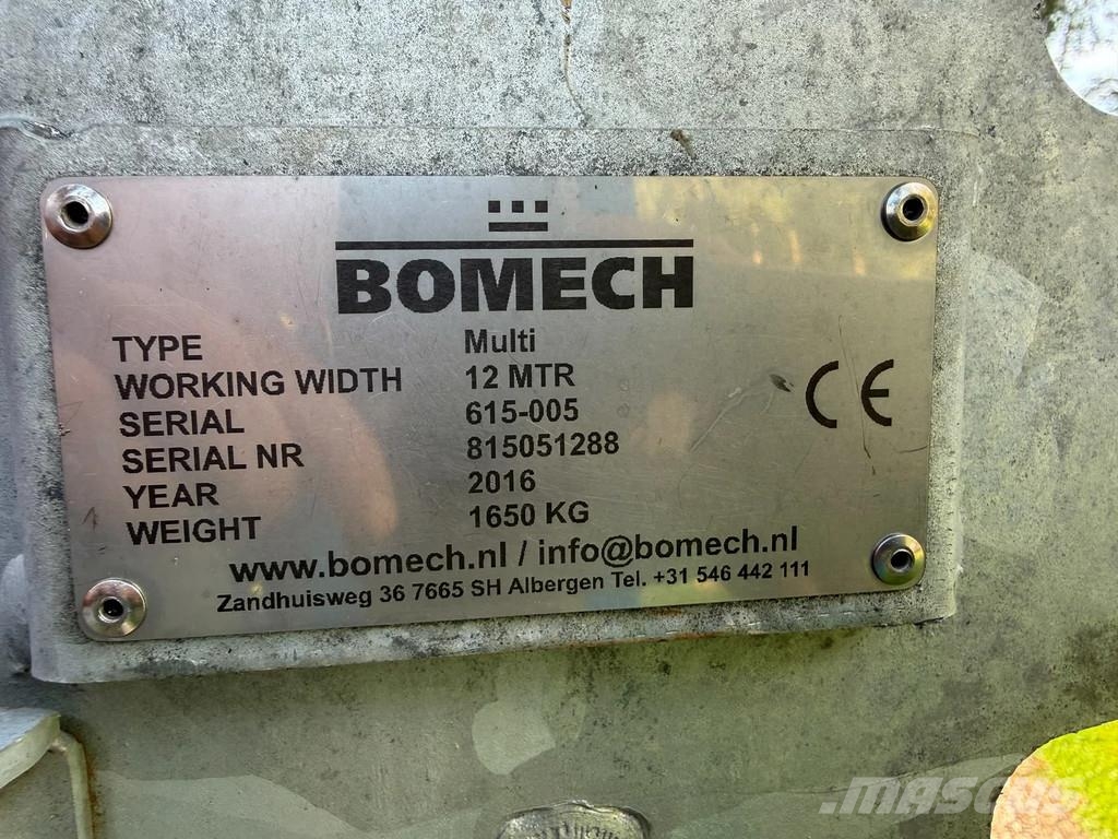 Schuitemaker Robusta 275 Bomech 12 meter Zuigarm Borger Afgifte Gülletankwagen