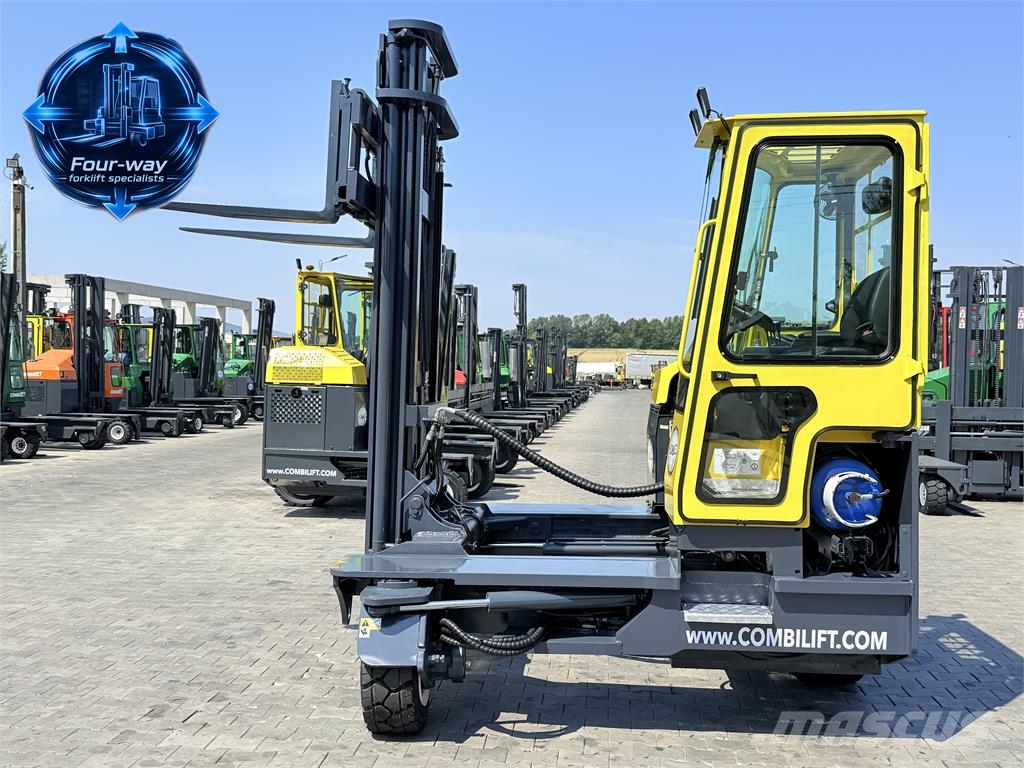 Combilift C5000L | GAS | DUPLEX 4550 | FREE-LIFT | SIDE-SHIF شاحنة المناولة رباعية الاتجاهات