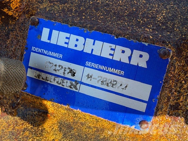 Liebherr L 524 FRONT AXLES USED Osovine