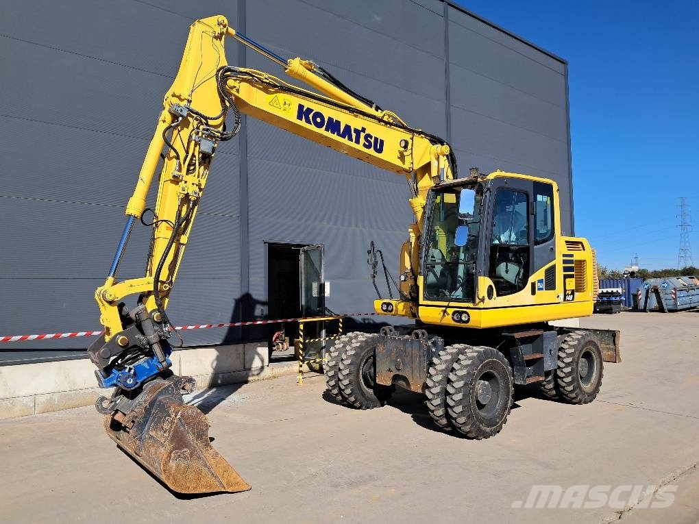 Komatsu PW148-10 Mobilbagger