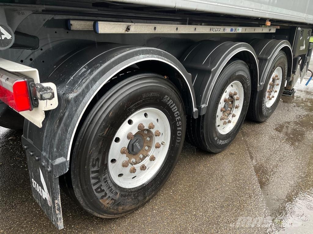 Stas S300CX*55 m³*Getreide Kipper VOLLALU*VIBRATOR Tipper semi-trailers