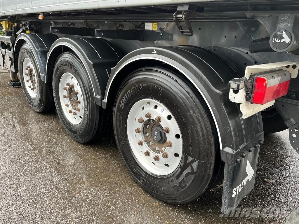 Stas S300CX*55 m³*Getreide Kipper VOLLALU*VIBRATOR Tipper semi-trailers