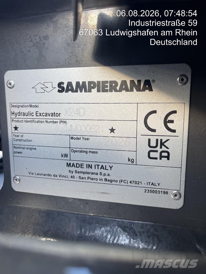 Eurocomach 25TR Minigraafmachines < 7t
