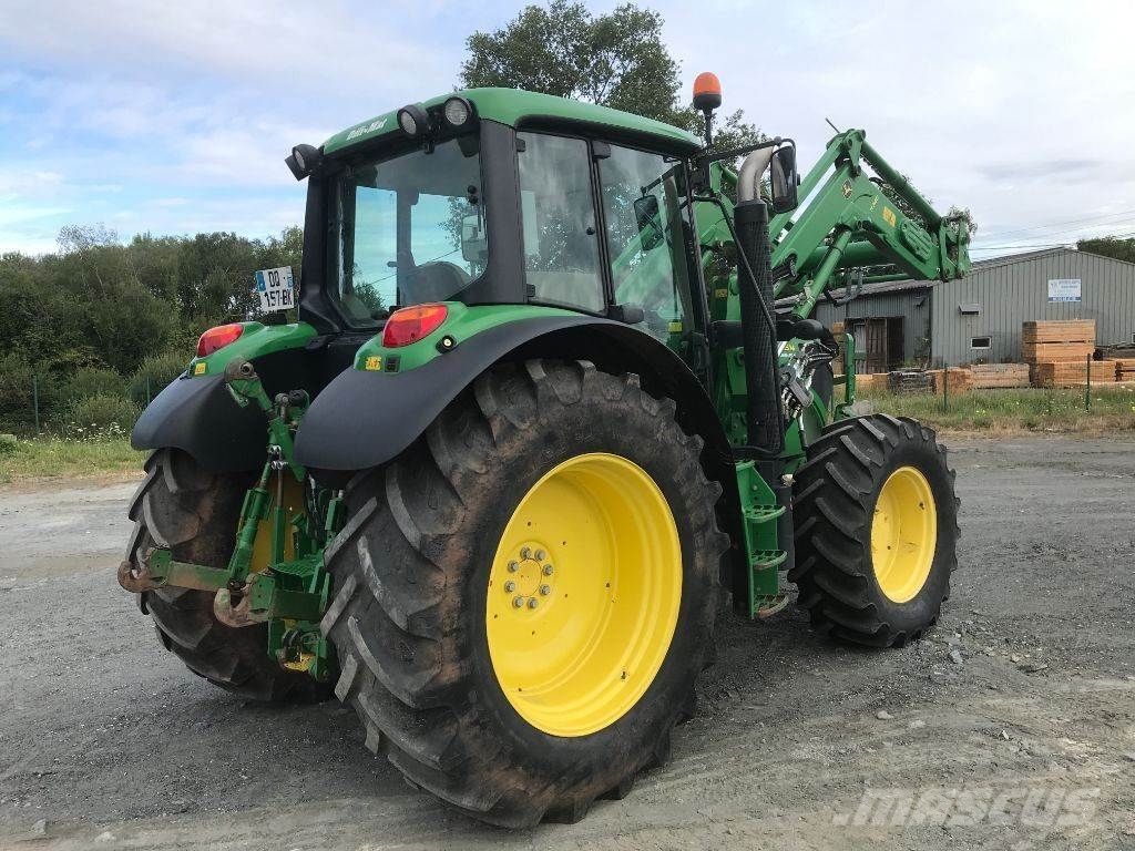 John Deere 6125 M . APPELEZ LE 06.45.65.73.53 Traktori