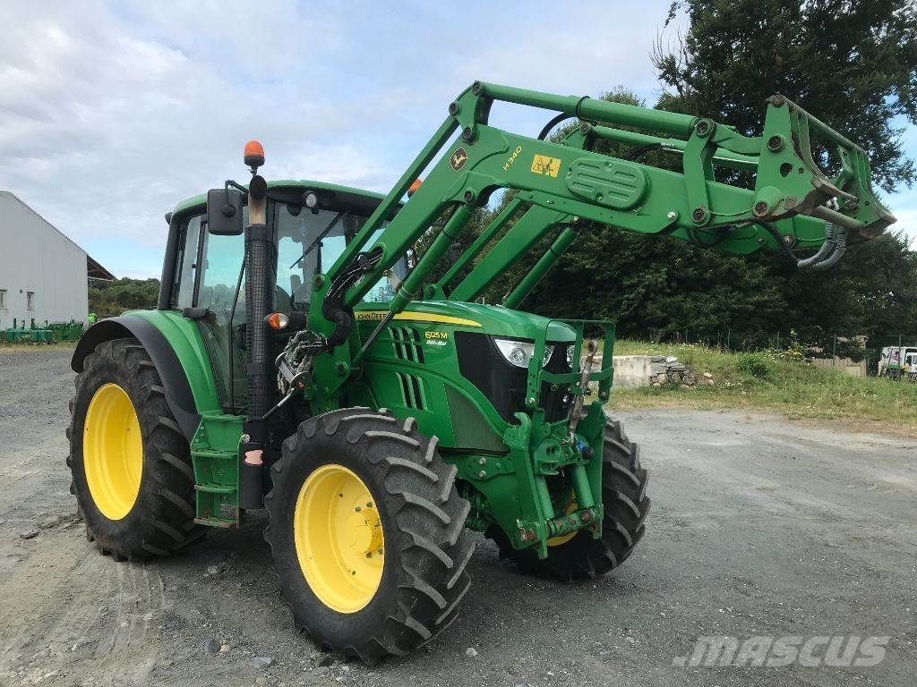 John Deere 6125 M . APPELEZ LE 06.45.65.73.53 Traktori
