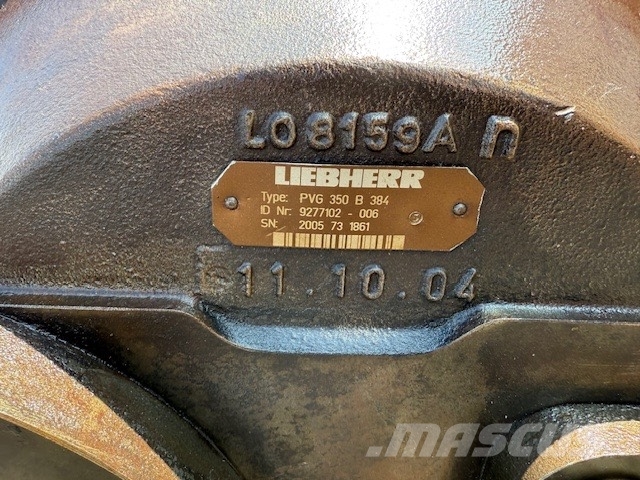 Liebherr PVG 350B384 GEARS Hydraulik