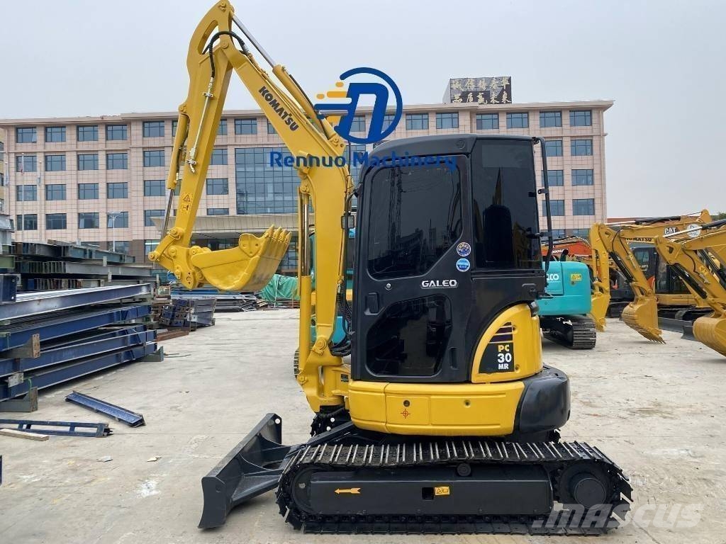 Komatsu PC 30 MR-3 Mini kotrók < 7t