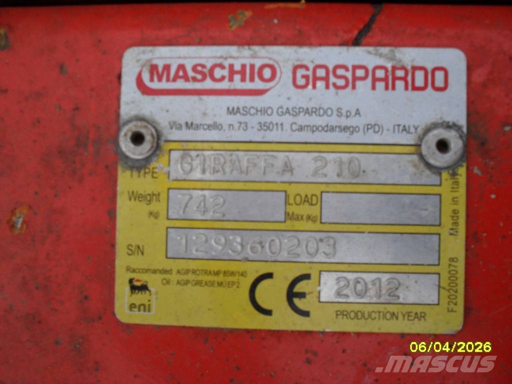 Maschio 210 Mulčovače