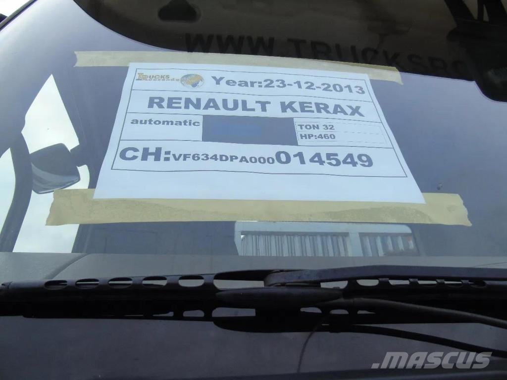 Renault Kerax 460DXI + HIAB 166 HIDUO 3 X EXT. + 6X4 + EUR Grúas todo terreno