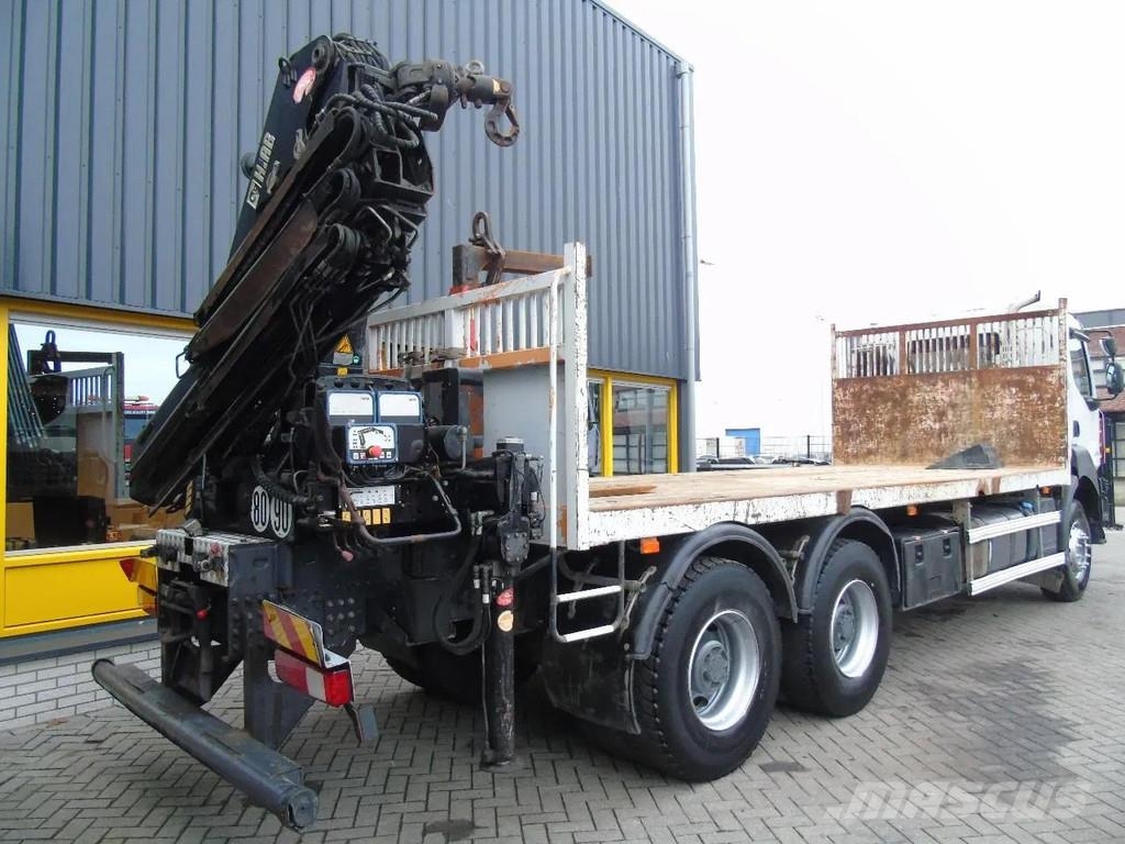 Renault Kerax 460DXI + HIAB 166 HIDUO 3 X EXT. + 6X4 + EUR Grúas todo terreno
