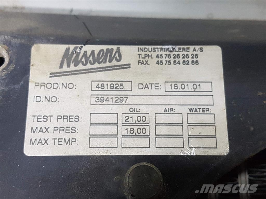 Atlas AR65 - Nissens 3941297-Oil cooler/Ölkühler/Oliekoe Hidravlika