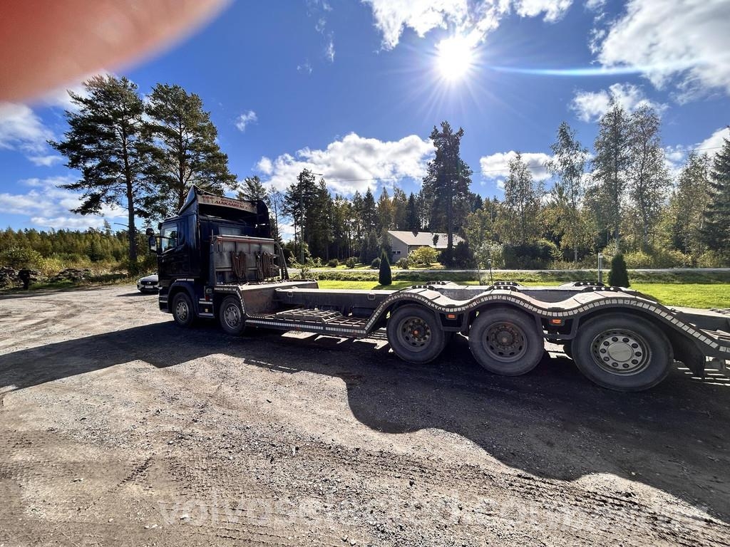 Scania G-serie 490 Euro 6 10x4 koneenkuljetusauto 2016 Anders