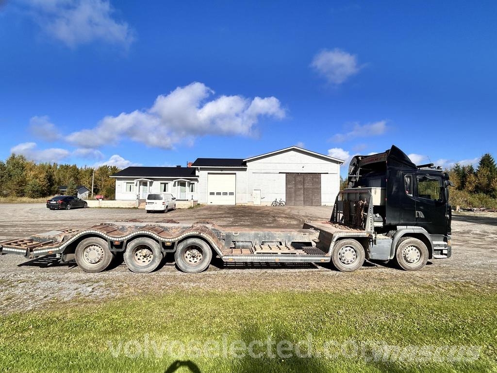 Scania G-serie 490 Euro 6 10x4 koneenkuljetusauto 2016 Anders