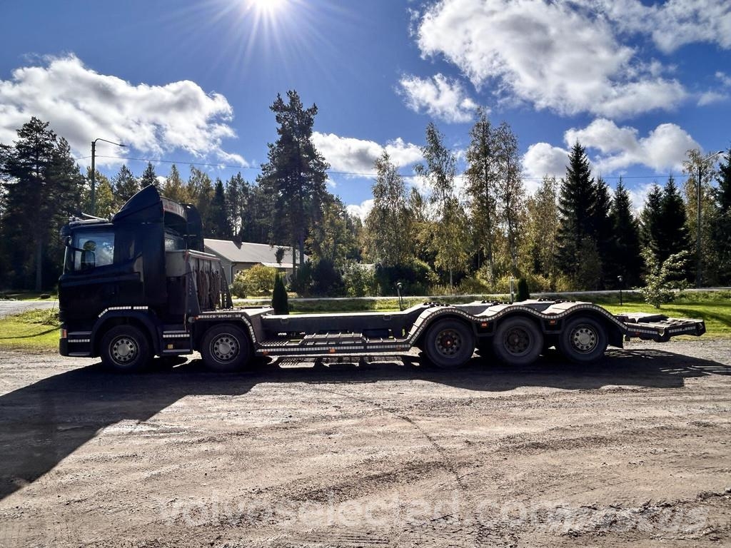 Scania G-serie 490 Euro 6 10x4 koneenkuljetusauto 2016 Anders