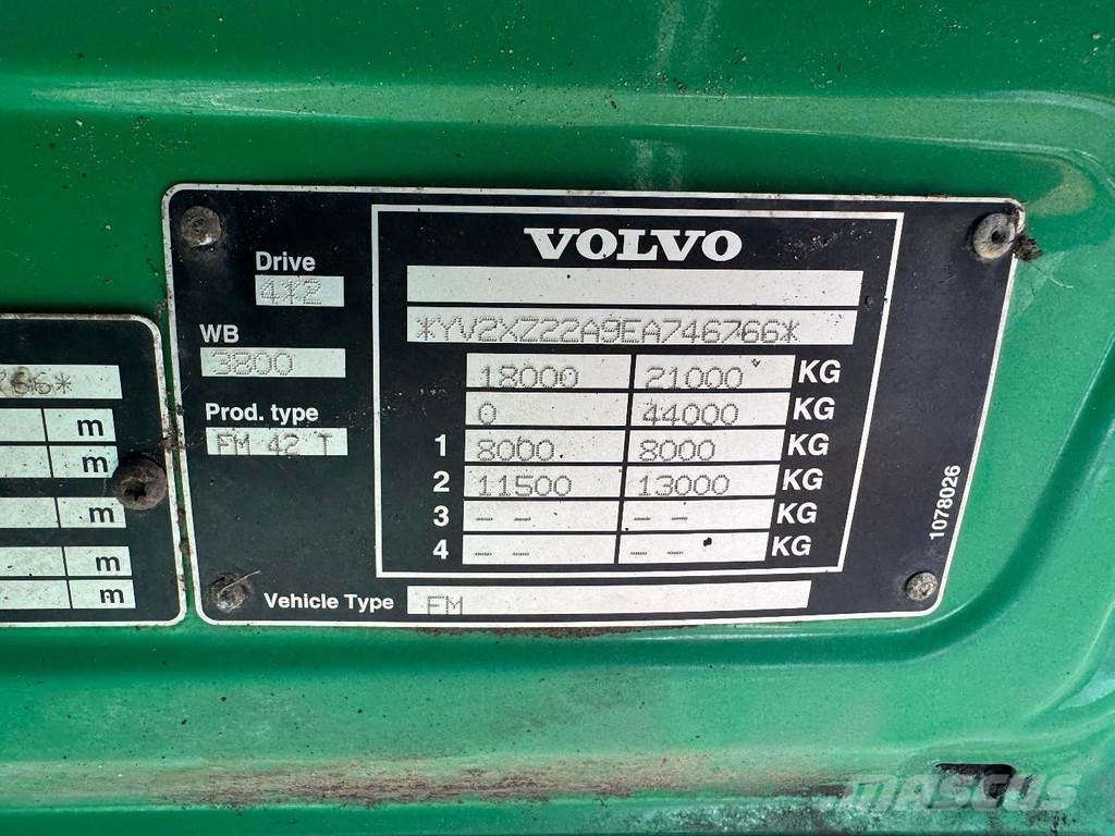 Volvo FM 410 4X2 EURO 6 + HMF 2420-K4 + REMOTE CONTROL Prime Movers
