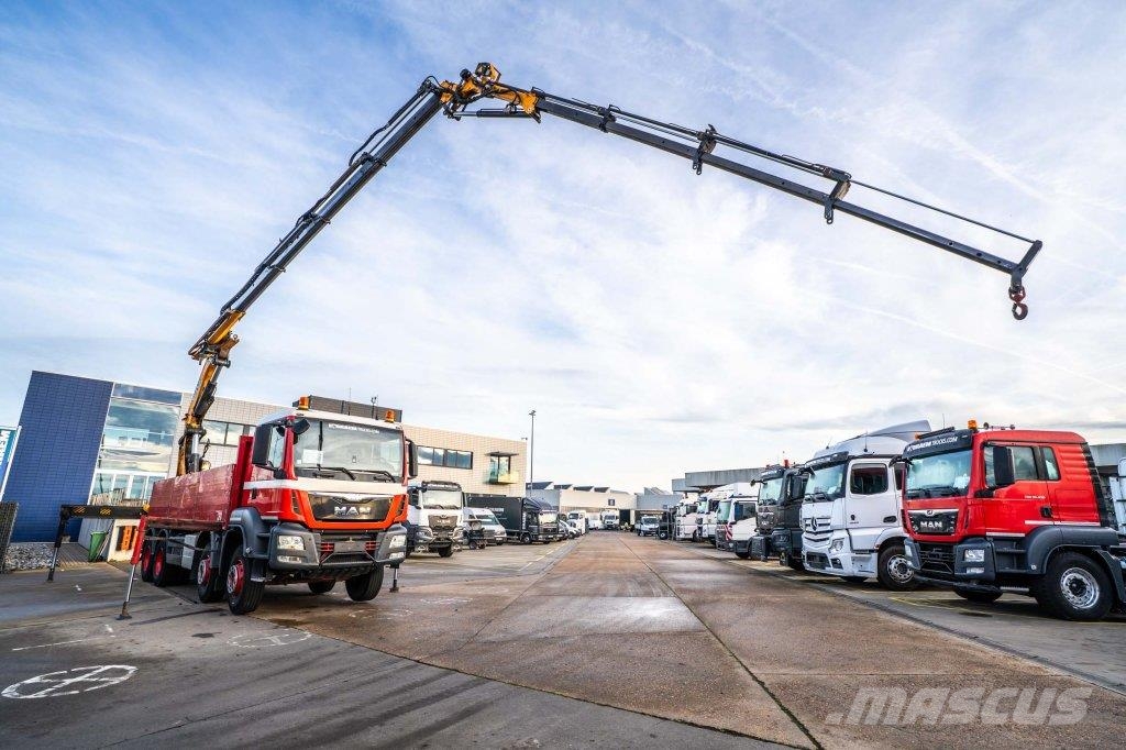 MAN TGS 35.400 BB+ EFFER 395 (4x)+JIB(4x) 全路面起重機/吊車