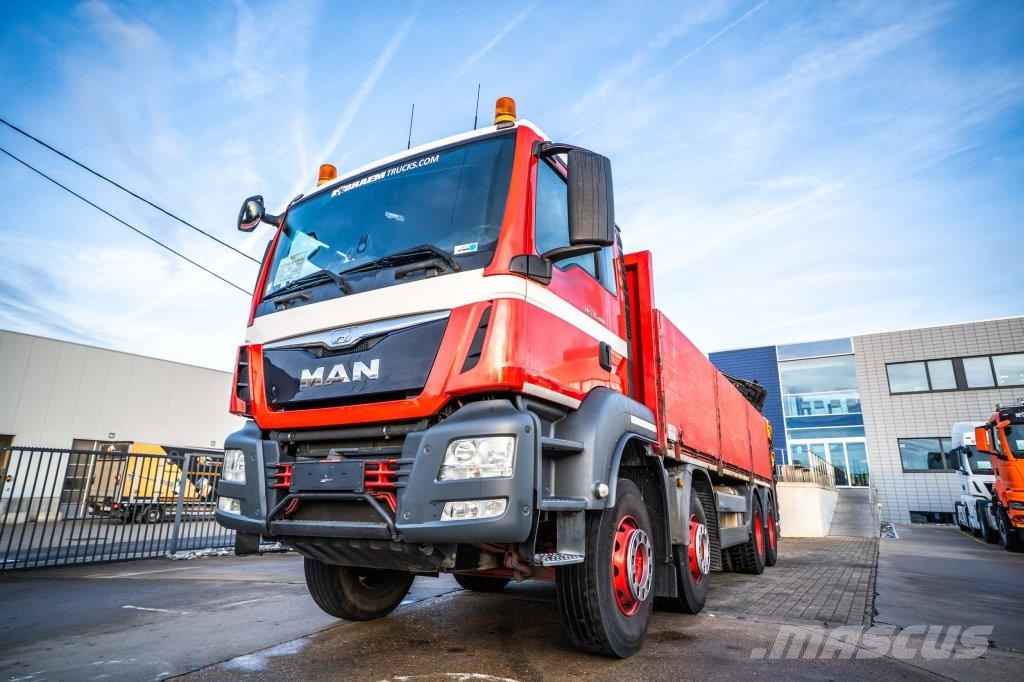 MAN TGS 35.400 BB+ EFFER 395 (4x)+JIB(4x) 全路面起重機/吊車
