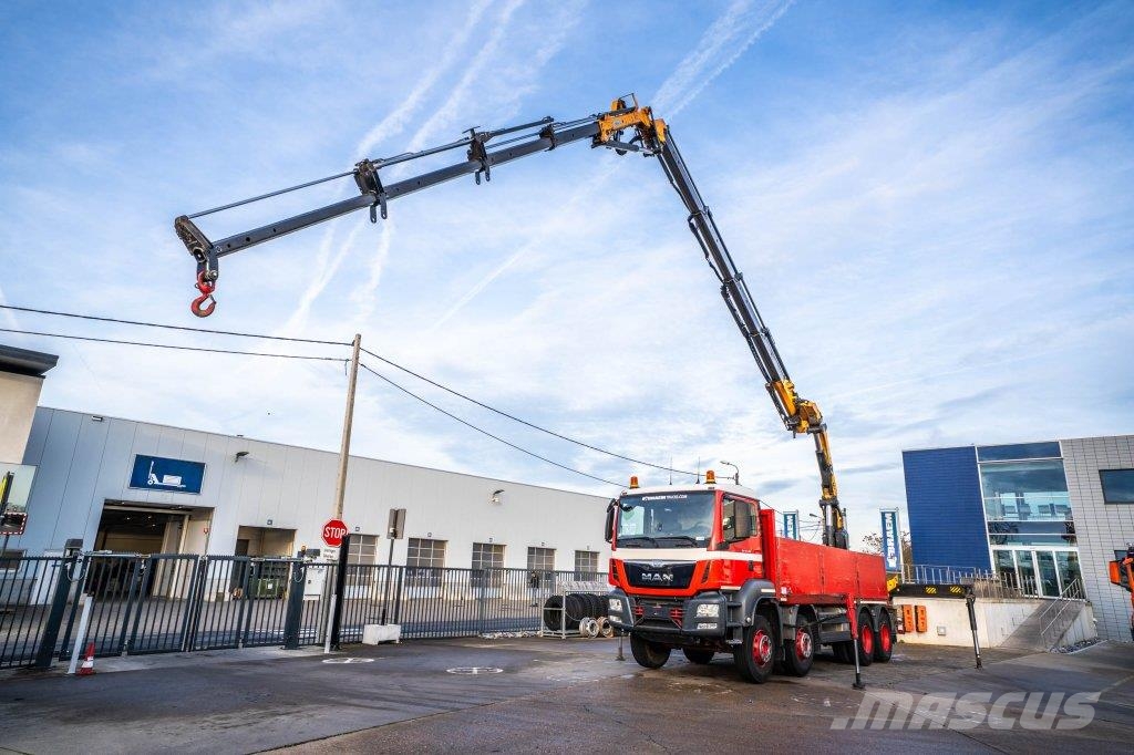 MAN TGS 35.400 BB+ EFFER 395 (4x)+JIB(4x) 全路面起重機/吊車
