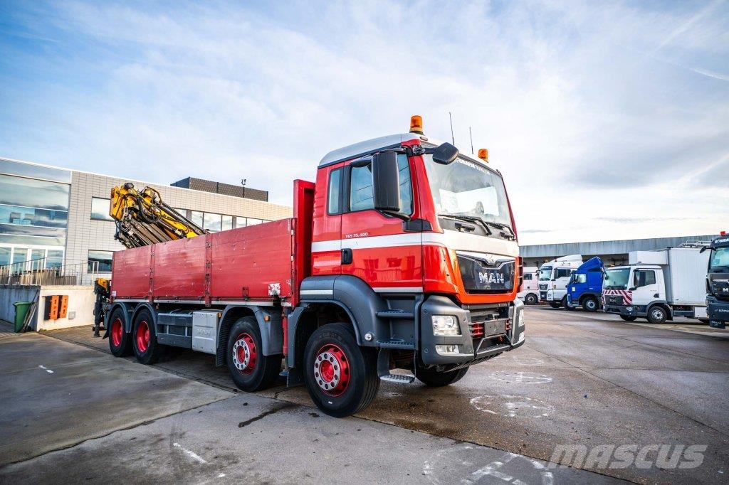 MAN TGS 35.400 BB+ EFFER 395 (4x)+JIB(4x) 全路面起重機/吊車