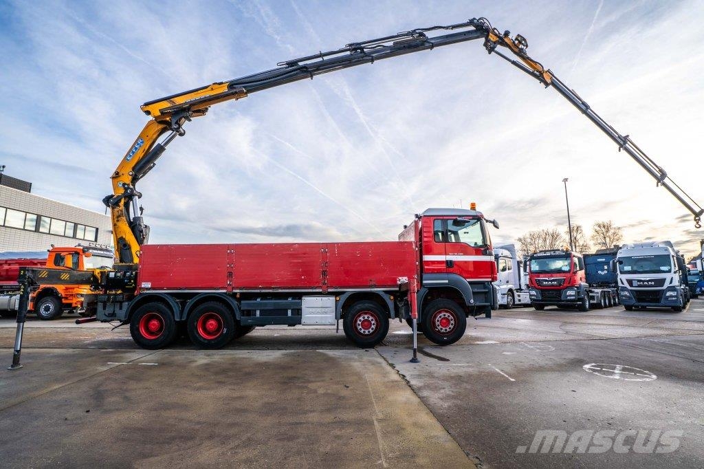 MAN TGS 35.400 BB+ EFFER 395 (4x)+JIB(4x) 全路面起重機/吊車