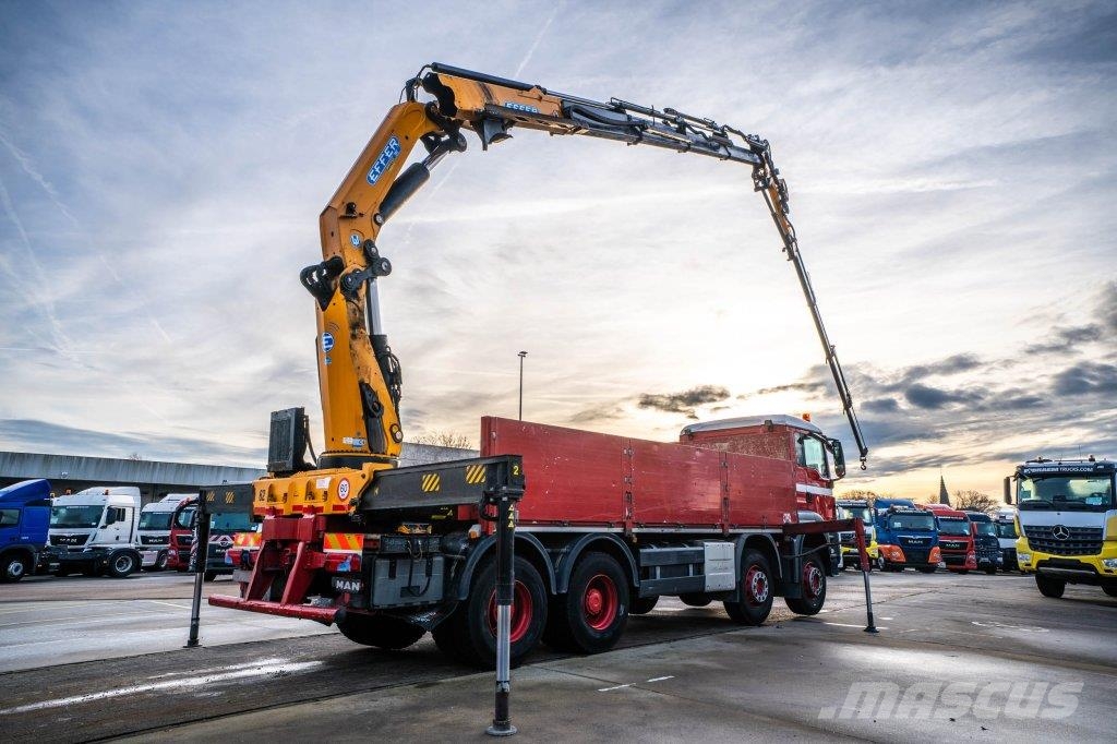 MAN TGS 35.400 BB+ EFFER 395 (4x)+JIB(4x) 全路面起重機/吊車