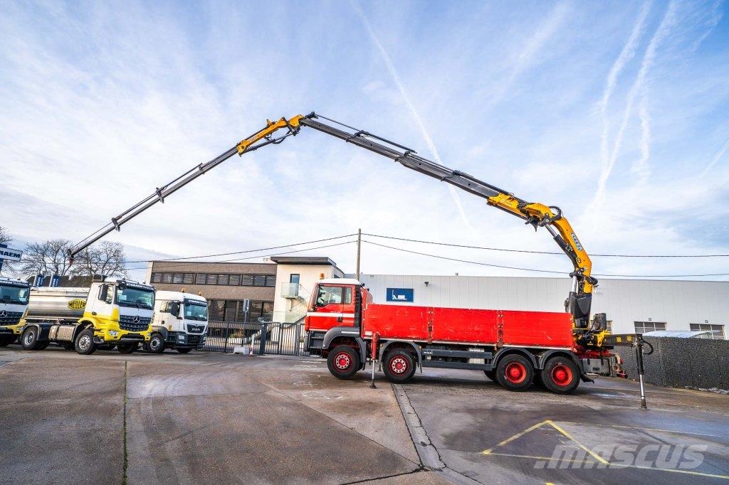 MAN TGS 35.400 BB+ EFFER 395 (4x)+JIB(4x) 全路面起重機/吊車