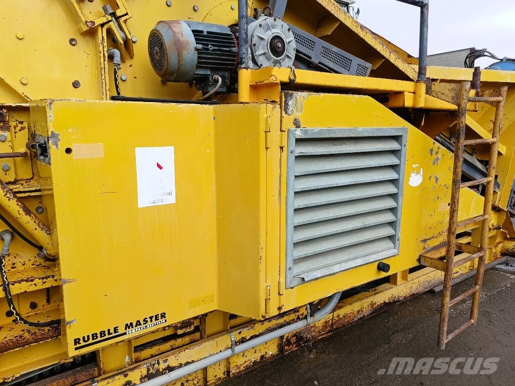 Rubble Master RM 60 crusher vergruizer roterend rotor haakarm Mobile crushers