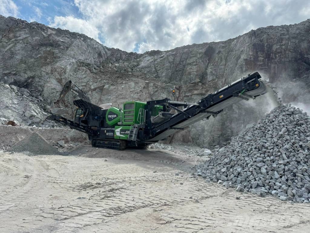 Mesda J11HP crusher Mobilie sieti