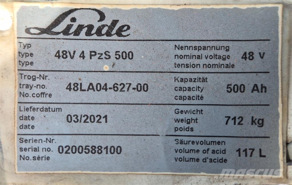 Linde E14-02 Electric forklifts