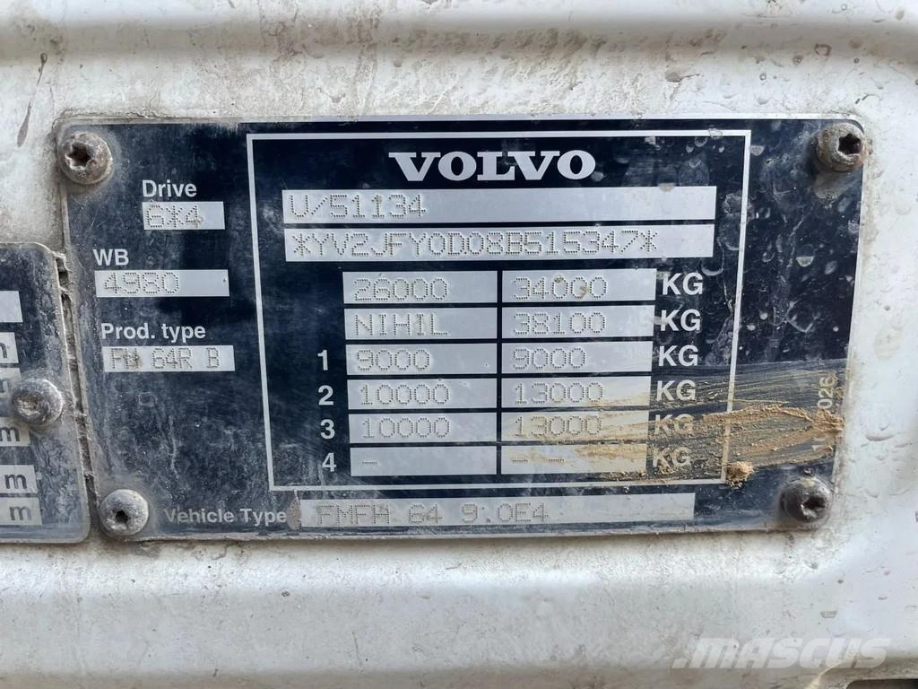 Volvo FM 13 .440 MTS Dino Grondzuigmachine Saugbagger Va Camiones aspiradores/combi