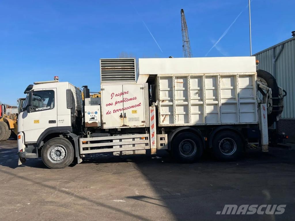 Volvo FM 13 .440 MTS Dino Grondzuigmachine Saugbagger Va Kombinētās vakumsūkņa mašīnas
