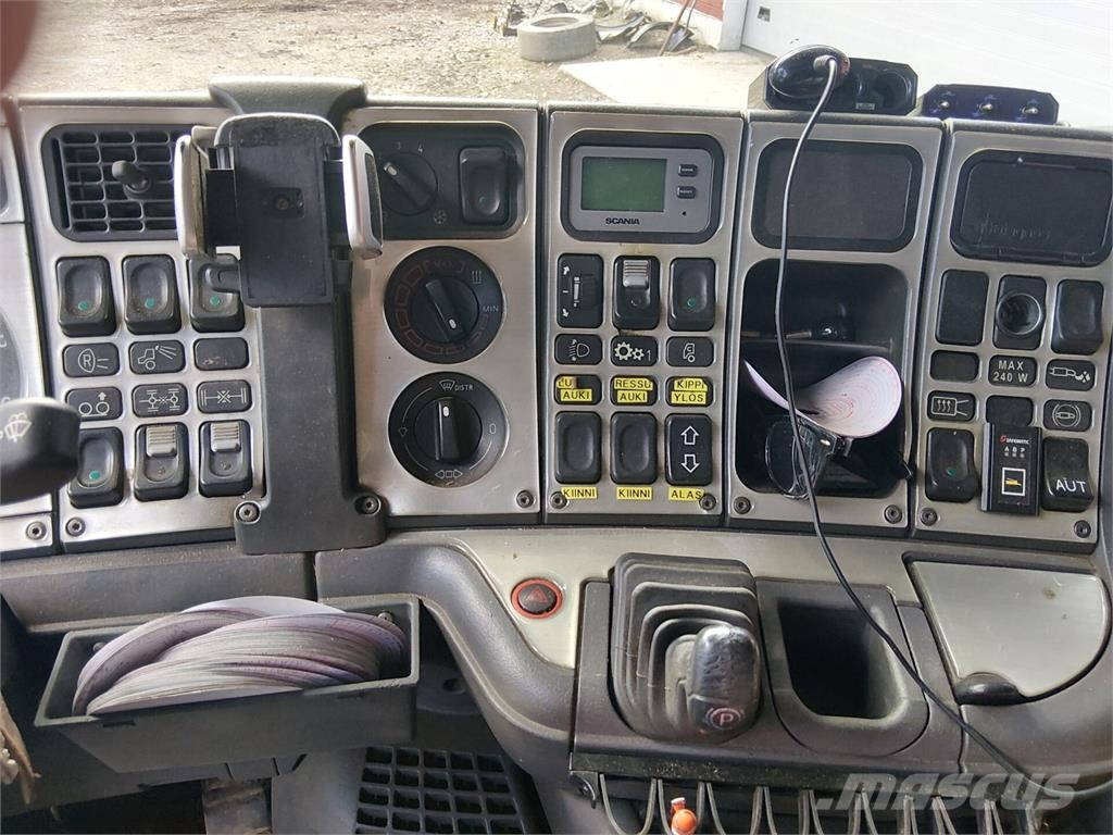 Scania R164G 6x4 Camiones de volteo para virutas de madera