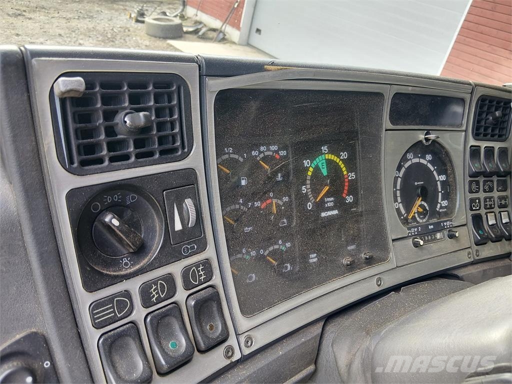 Scania R164G 6x4 Camiones de volteo para virutas de madera
