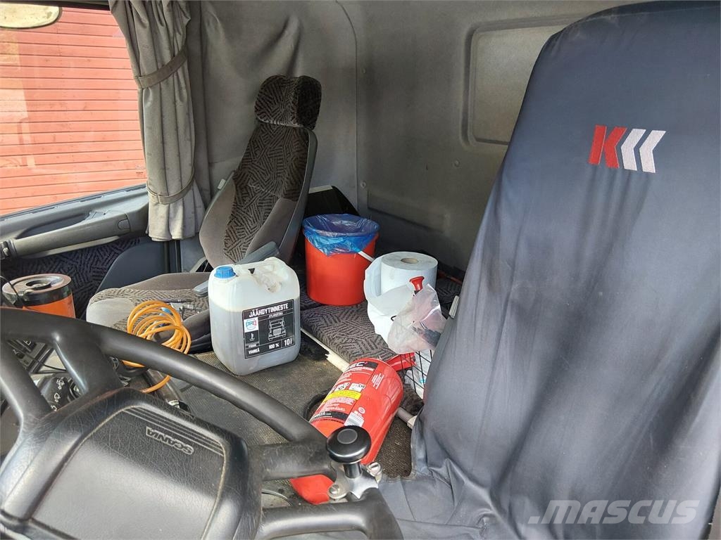 Scania R164G 6x4 Camiones de volteo para virutas de madera