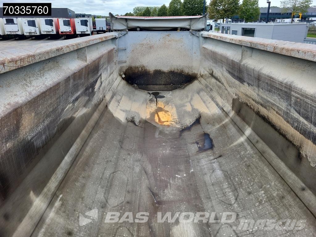 Schwarzmüller SM 2 axles ISO Lift Axle BPW 27m3 Semi-remorca Basculanta